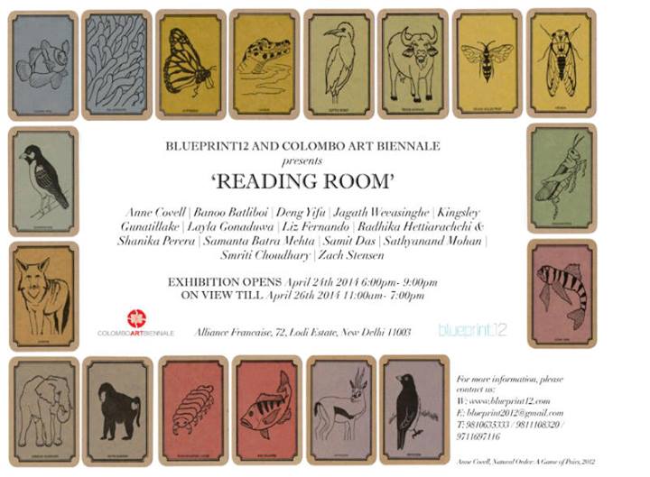 Reading Room, altered book art show, Blueprint12