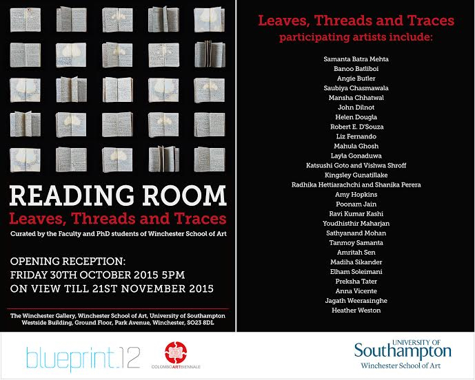 Reading Room, altered book art, Blueprint12, UK