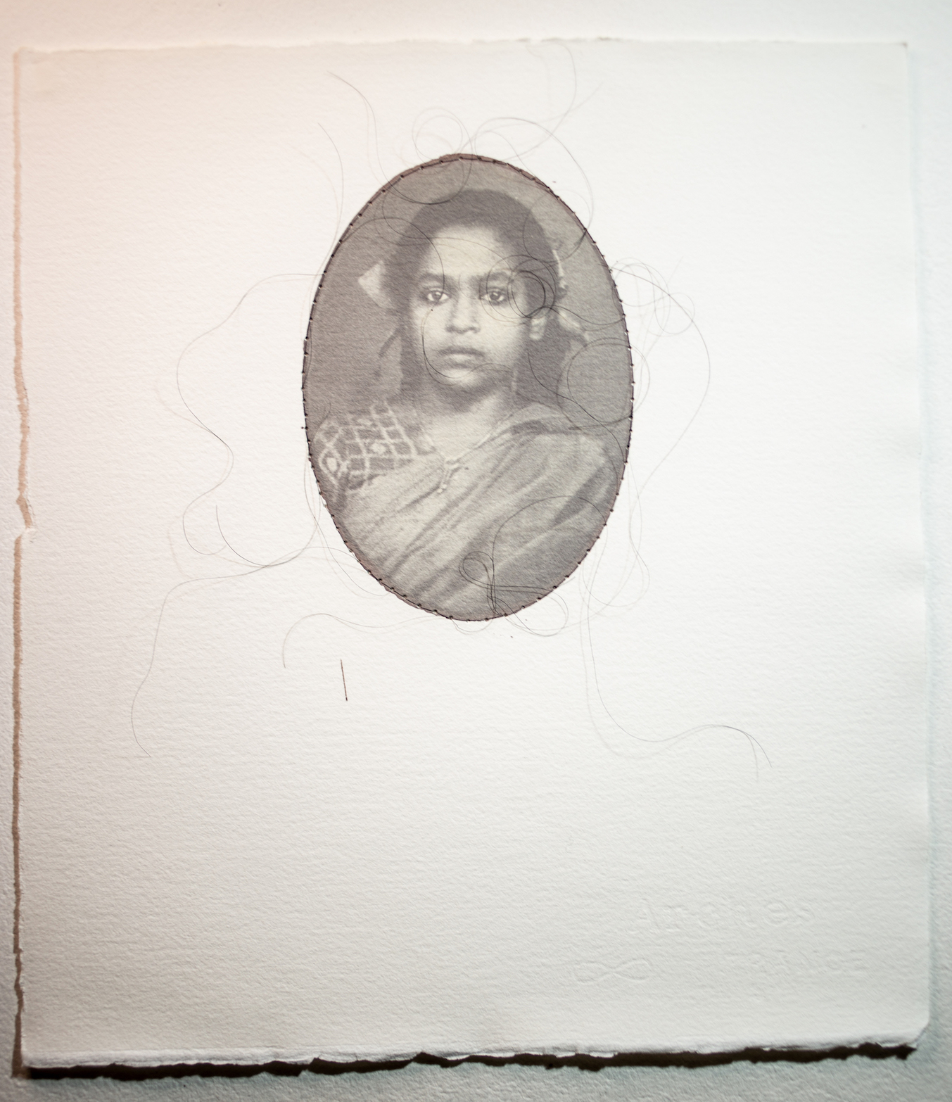 Indu Antony, installation, salt prints