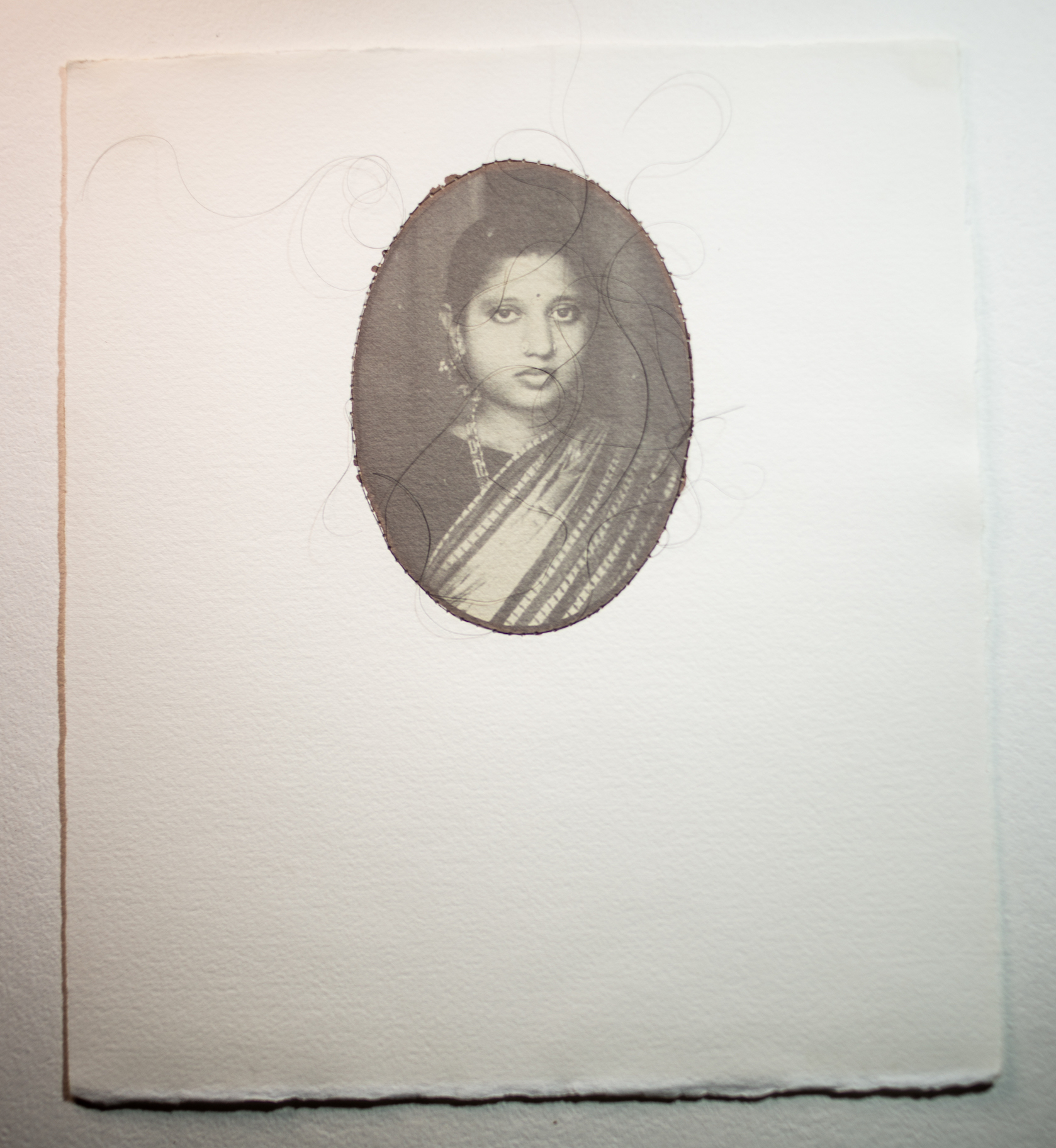 Indu Antony, installation, salt prints