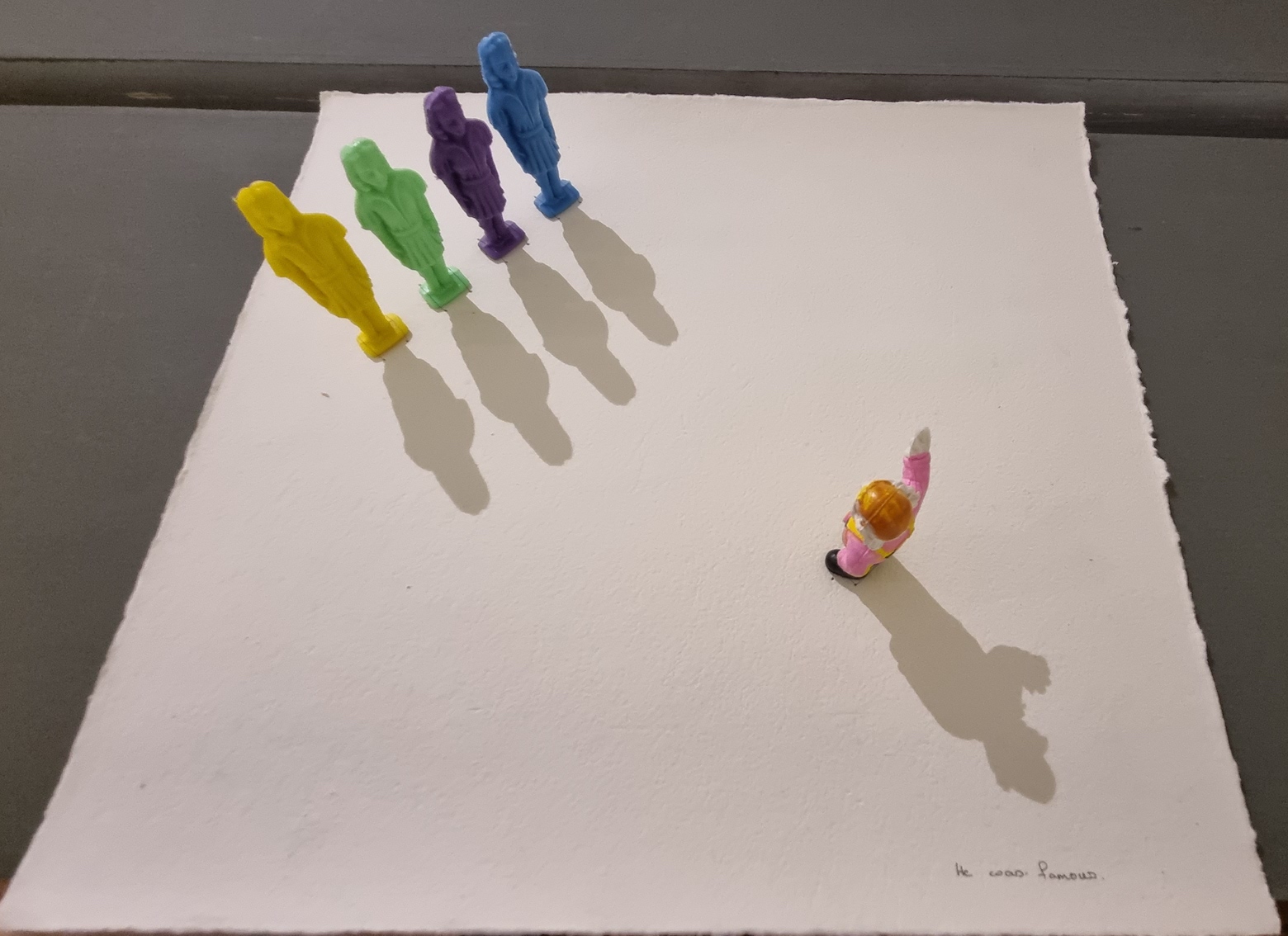 Indu Antony, installation, plastic toys