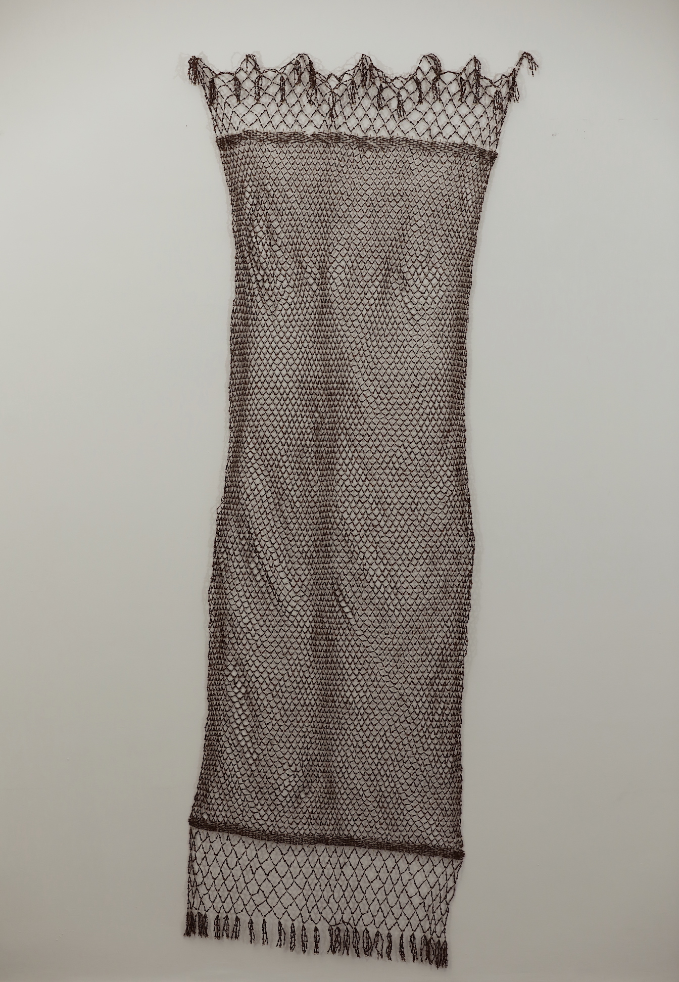 Madiha Sikander, monofilament, cloves, Pakistani artist