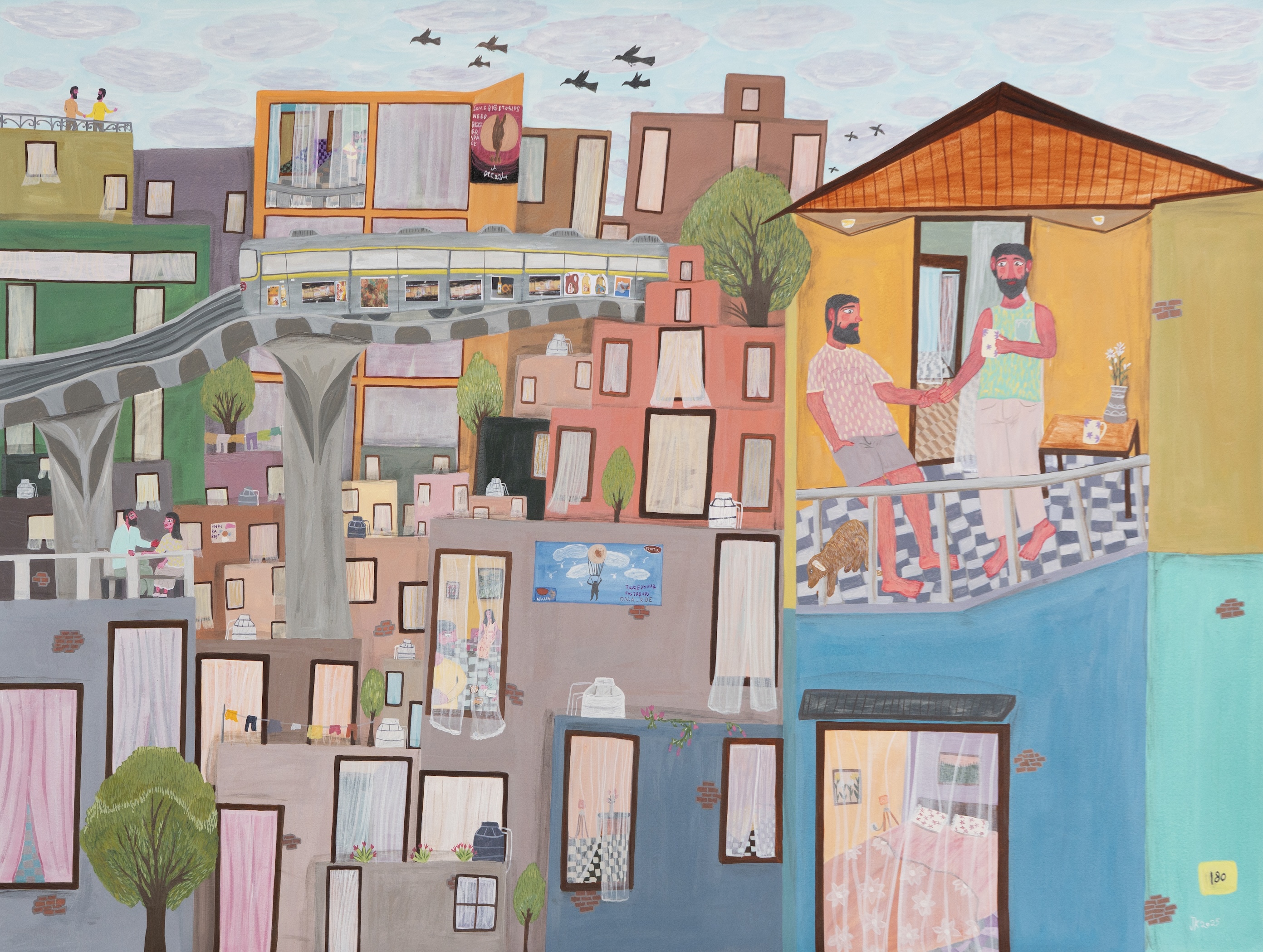 JK, queer artist, identity, bhupen kakkar style