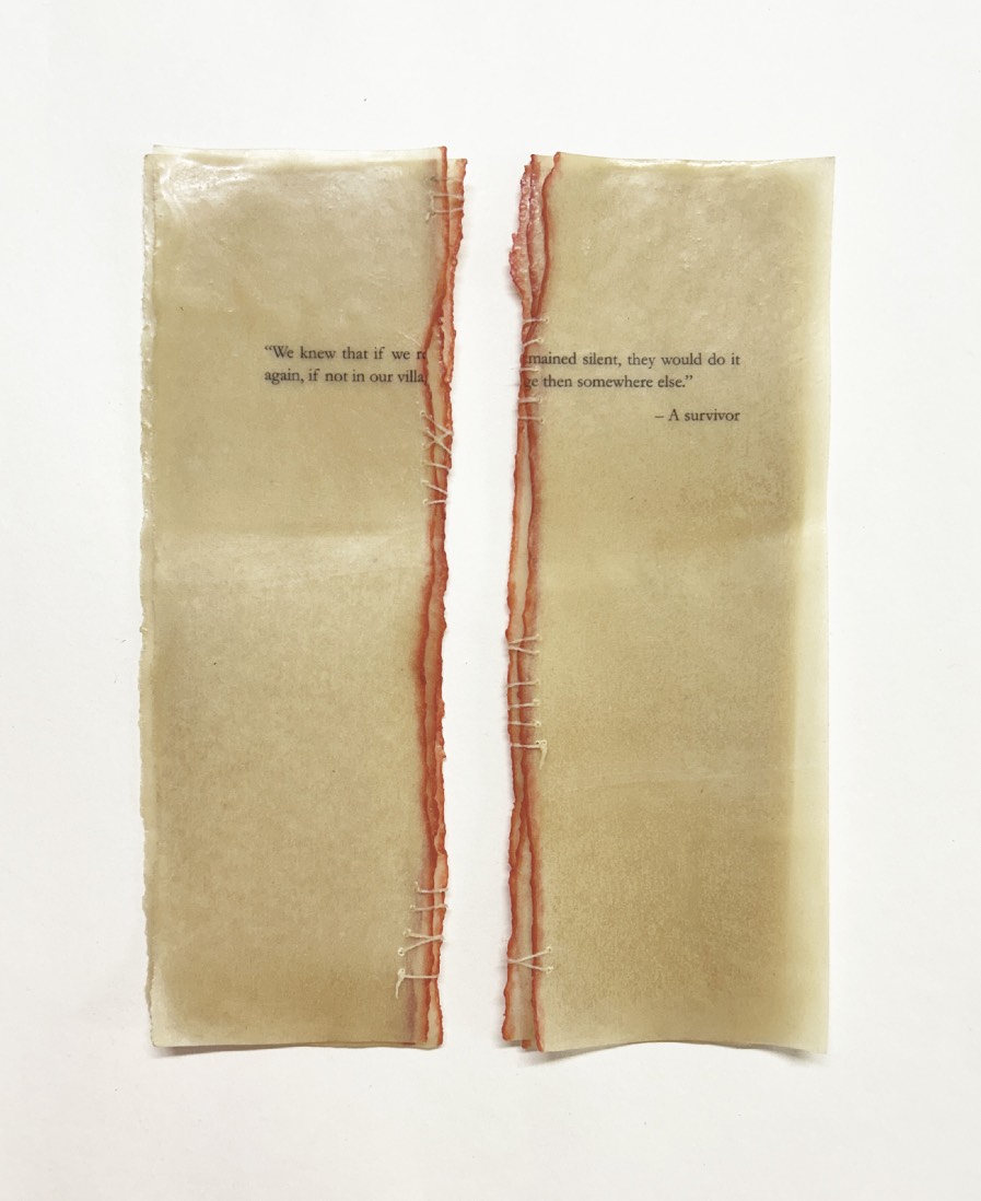 Mansha Chhatwal, censorship, book art, beeswax