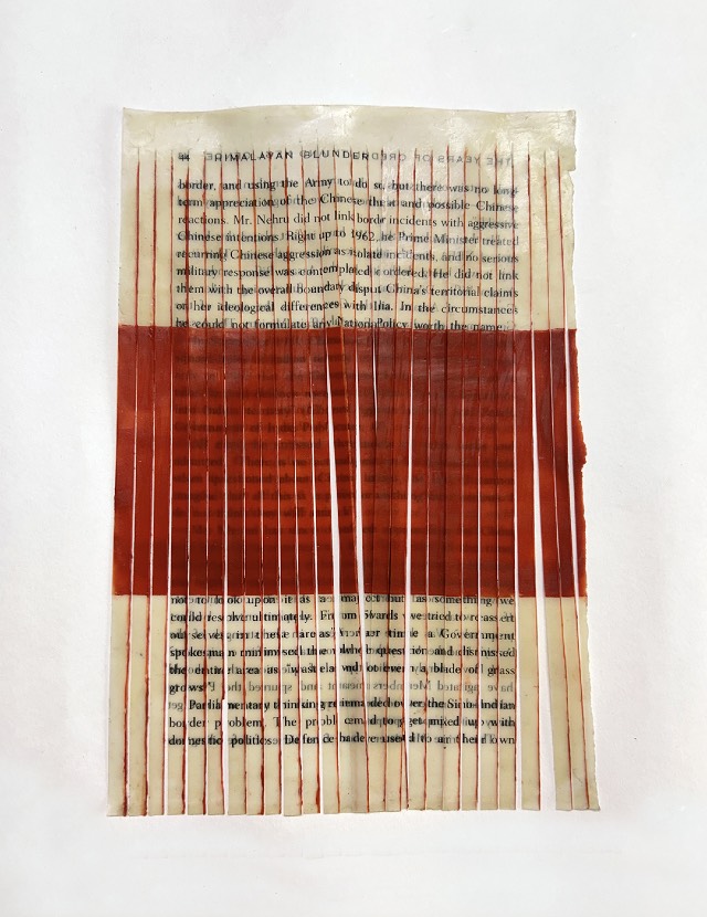 Mansha Chhatwal, censorship, book art, beeswax
