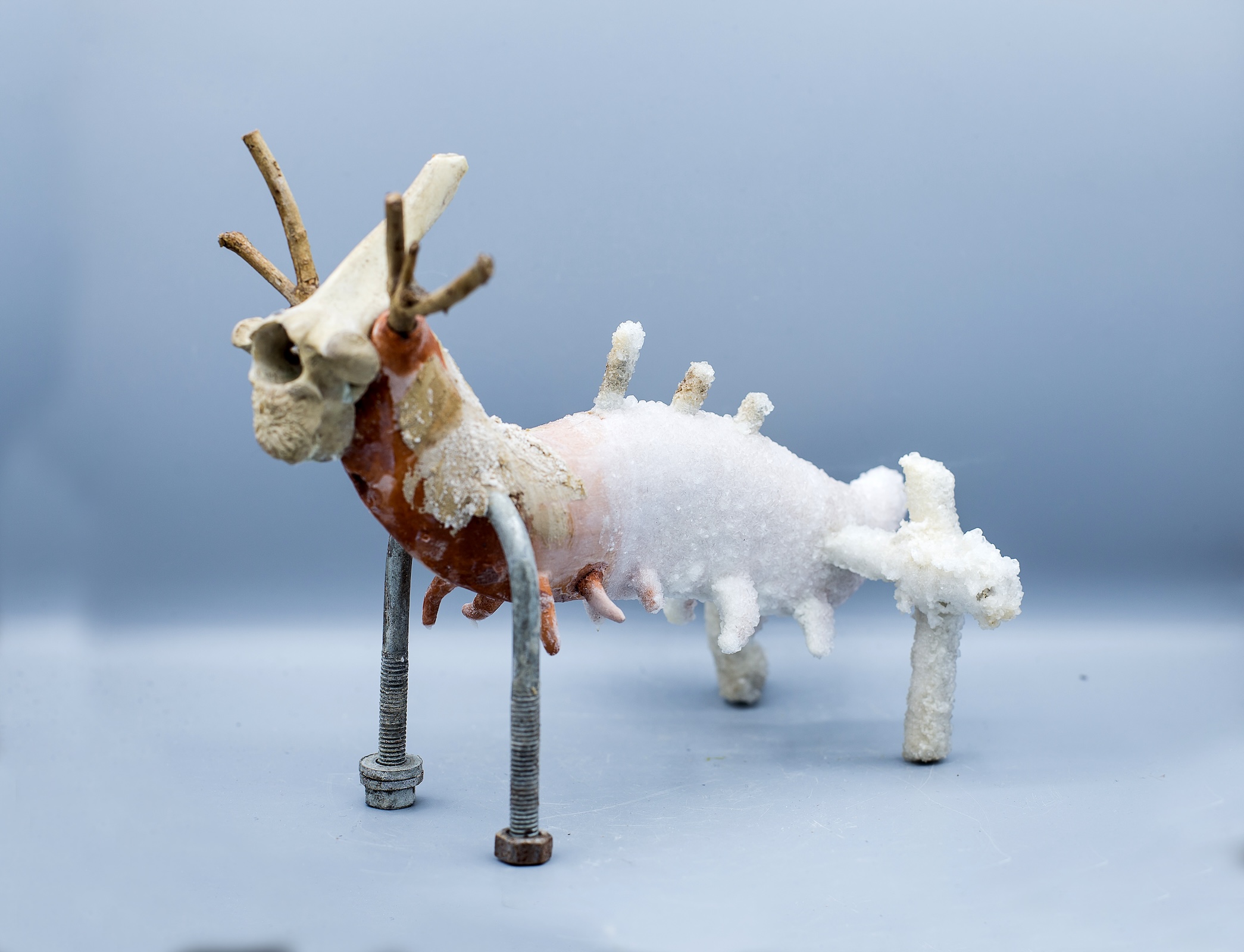 Musa Mojahid, clay recycled sculptures, soveriegn prize,