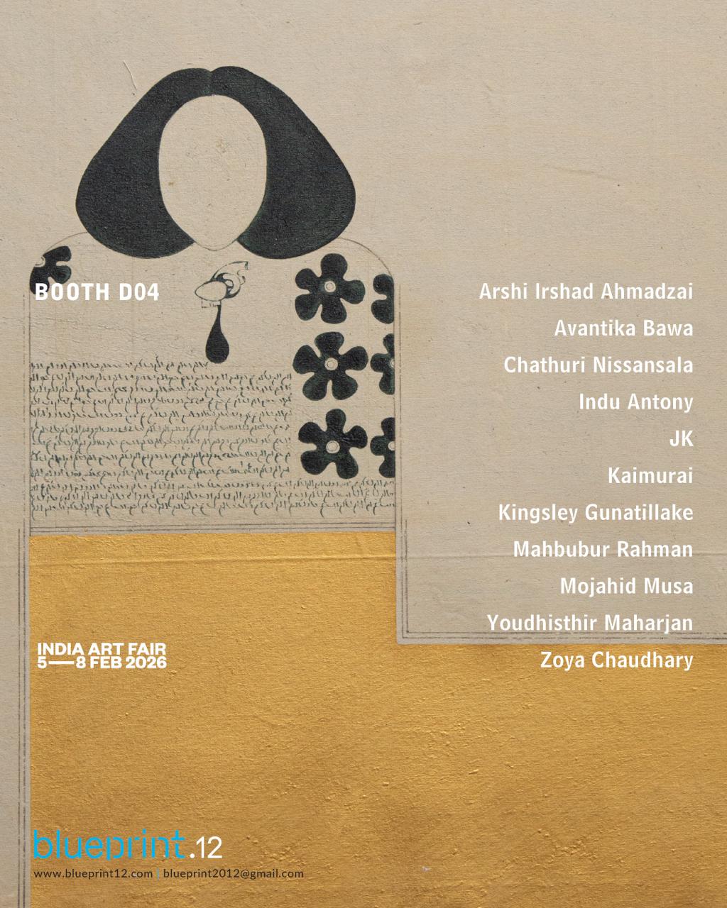 India Art Fair 2026, South Asian Artists, Blueprint12