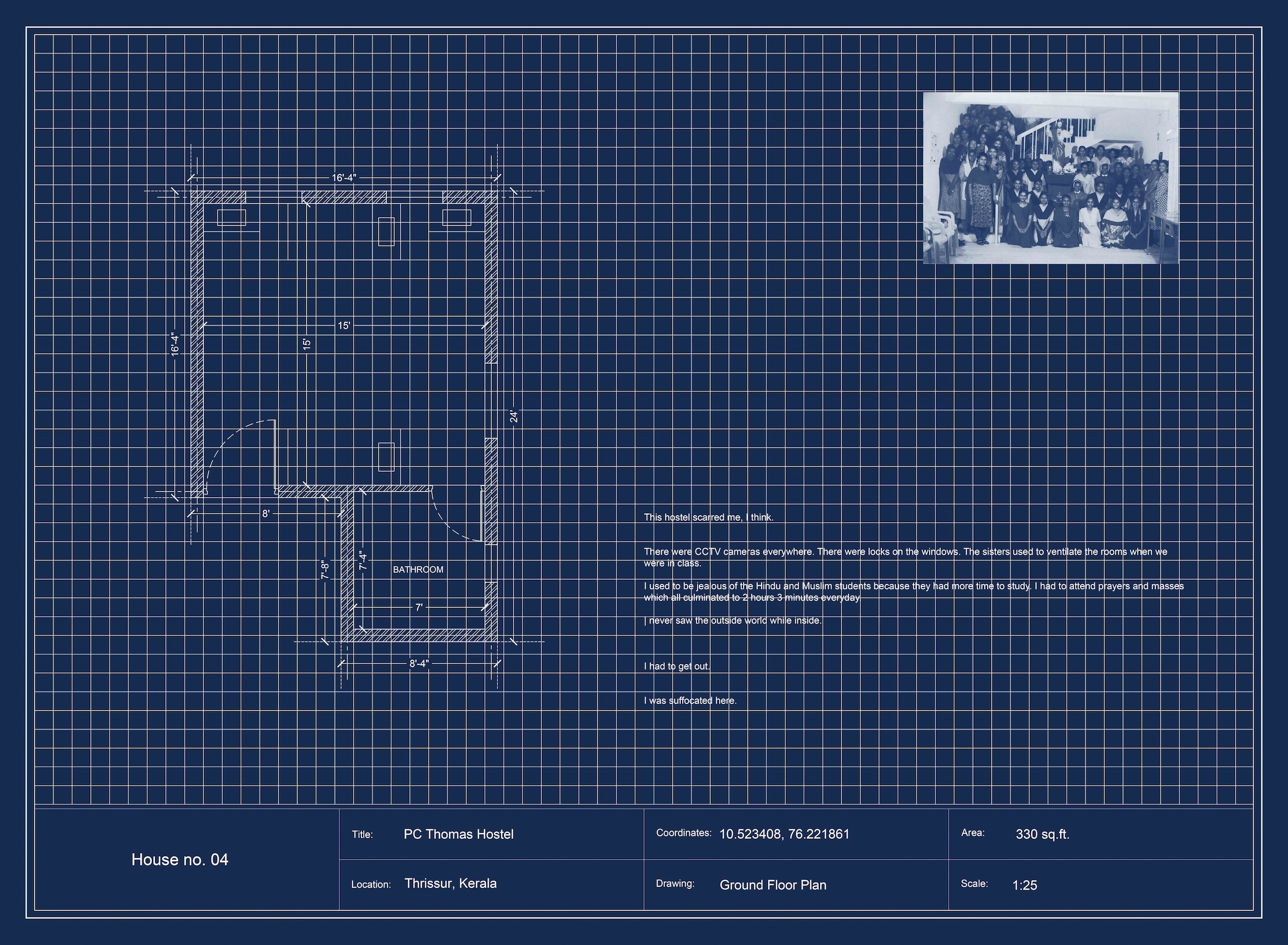 Indu Antony, Cyanotype, photography, architectural