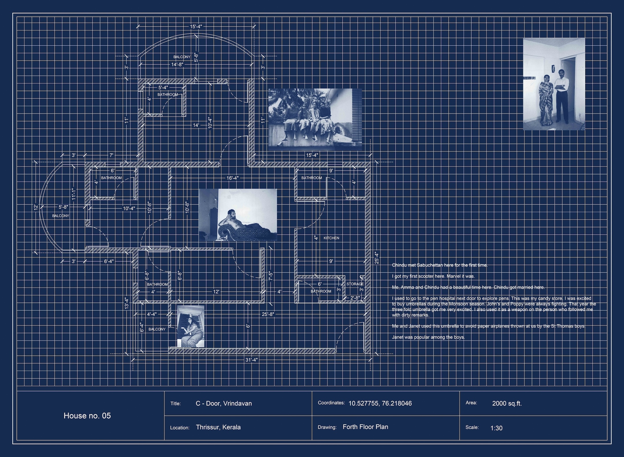 Indu Antony, Cyanotype, photography, architectural