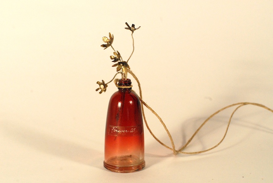 Masooma Syed, silver glass found object sculpture