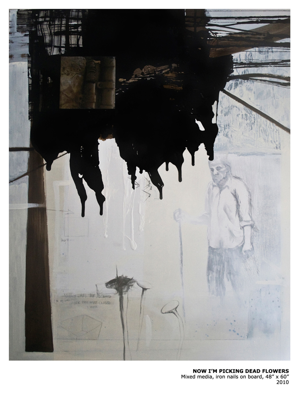 Sukanya Ghosh, mixed media on board