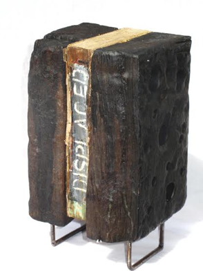 Kingsley Gunatillake, book art, wood & gold