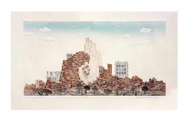 Malabika Barman, Etching on paper