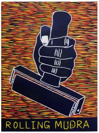 Maripelly Praveen Goud, Woodcut on paper