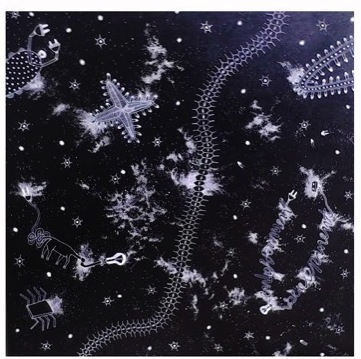 Maripelly Praveen Goud, Acrylic and rotring white pen