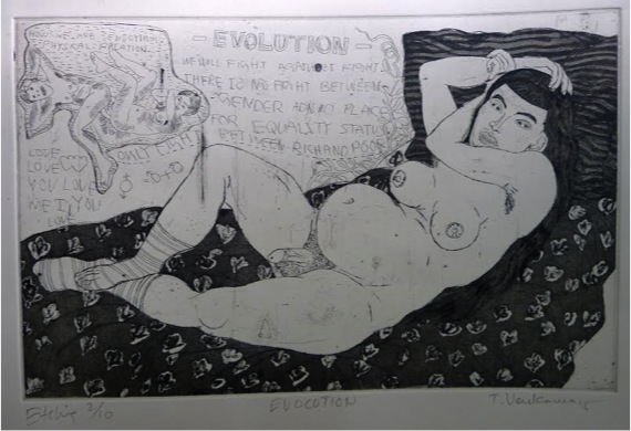 T. Venkanna, Evolution, Etching