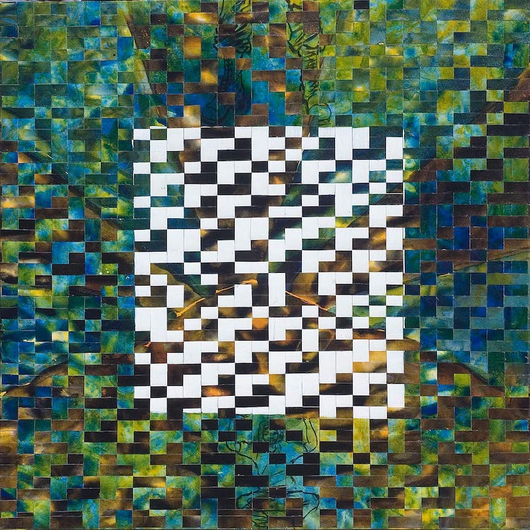 Ajay Lakhera, Acrylic on woven canvas