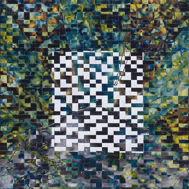 Ajay Lakhera, Acrylic on woven canvas