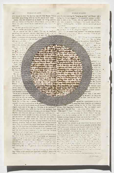 Youdhisthir Maharjan, Reclaimed text cutout collage