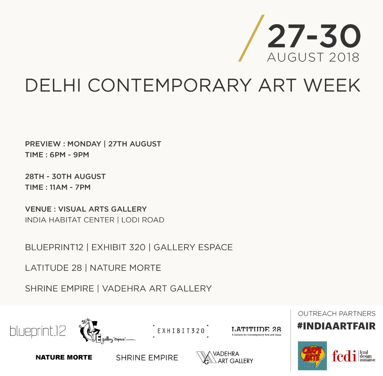 7 Contemporary Art Galleries group show