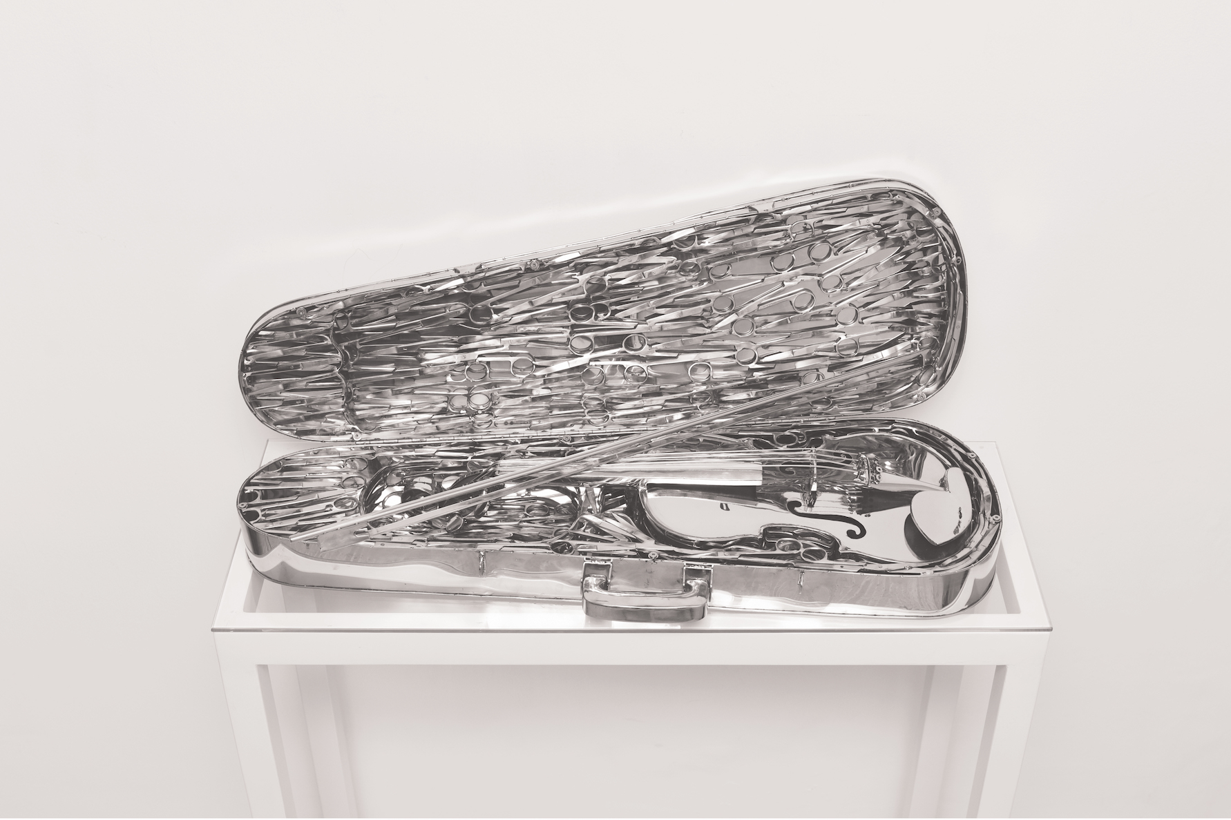 Mahbubur Rahman, sculpture stainless steel