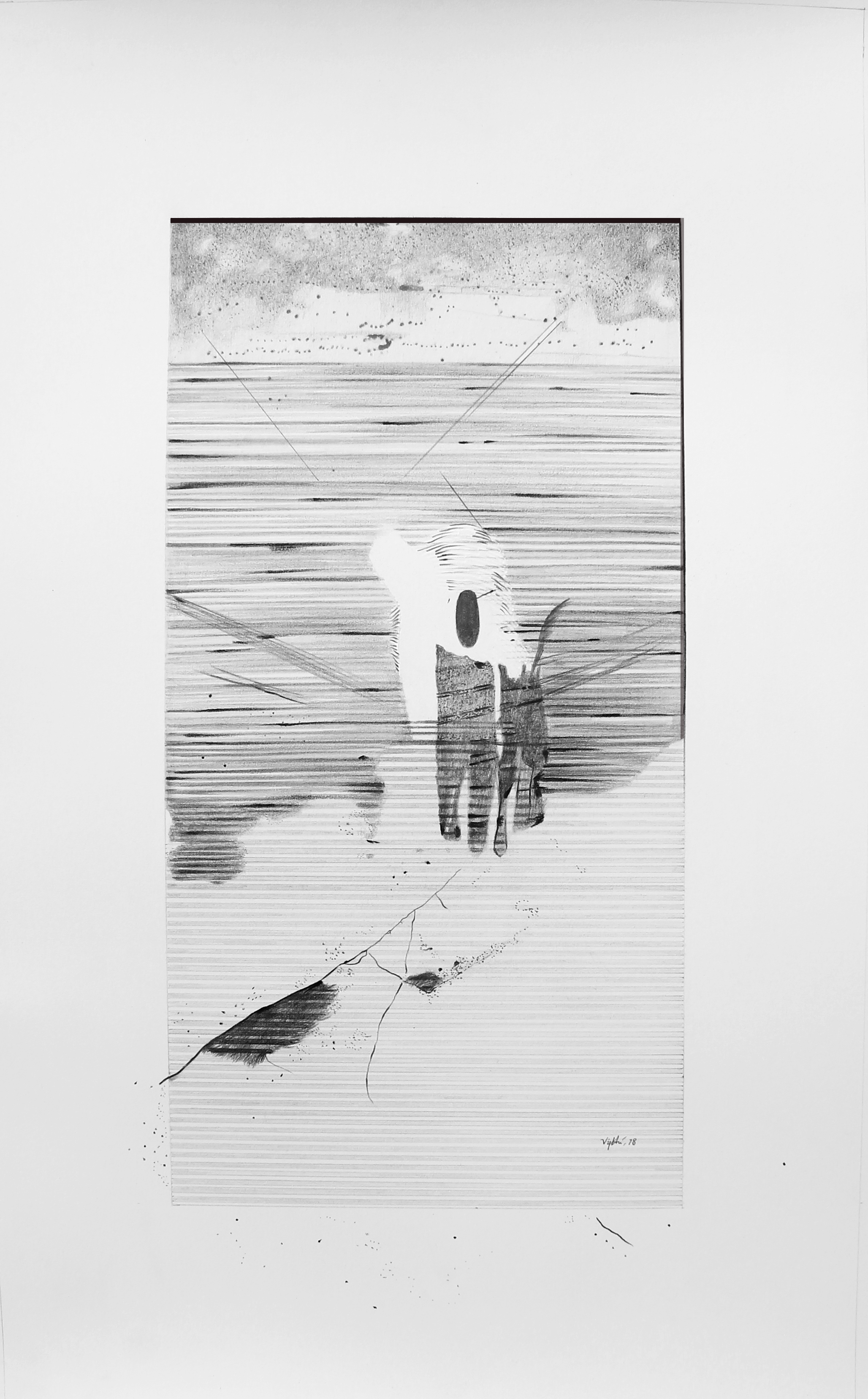 Vipeksha Gupta, pencil on paper