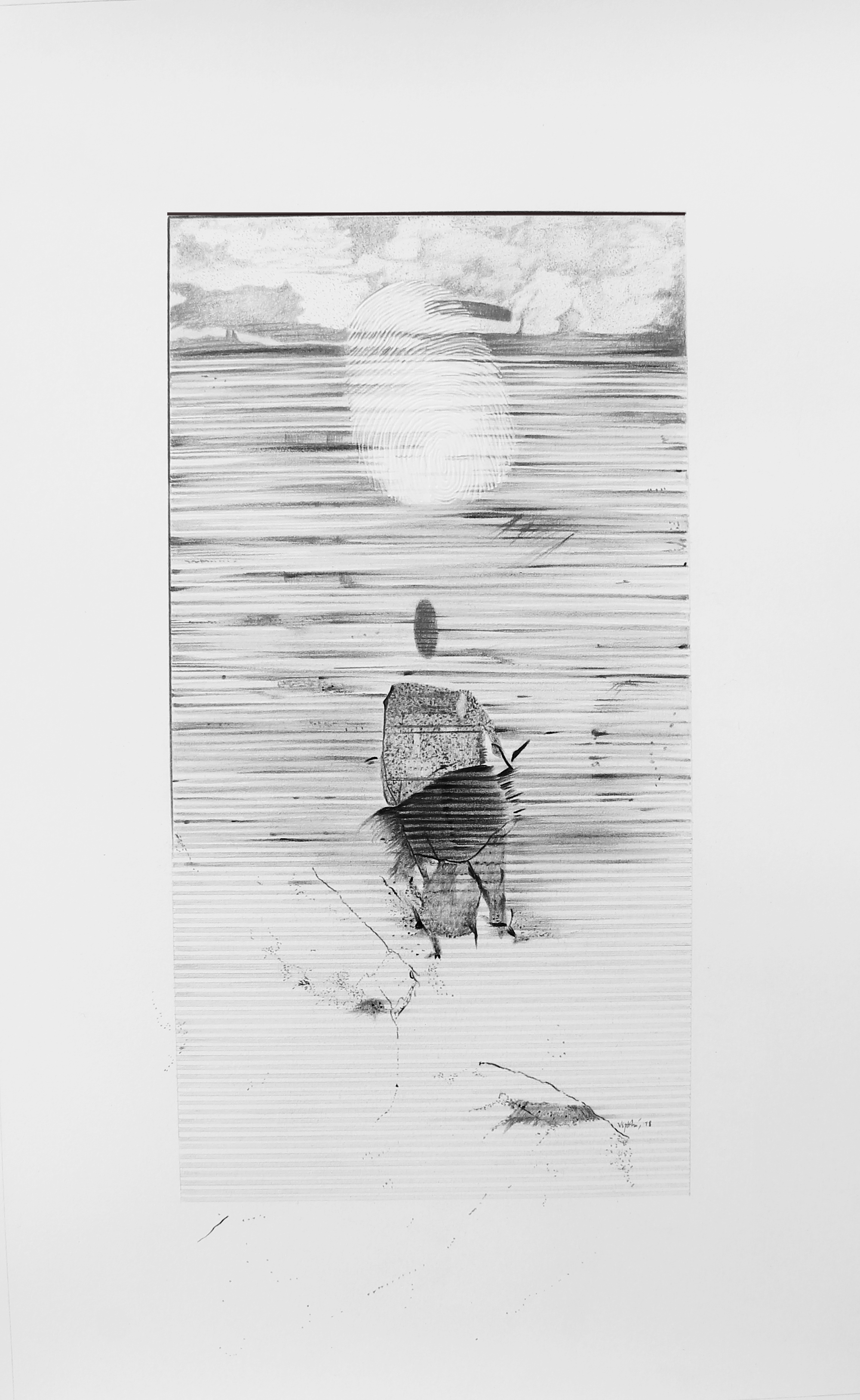 Vipeksha Gupta, pencil on paper