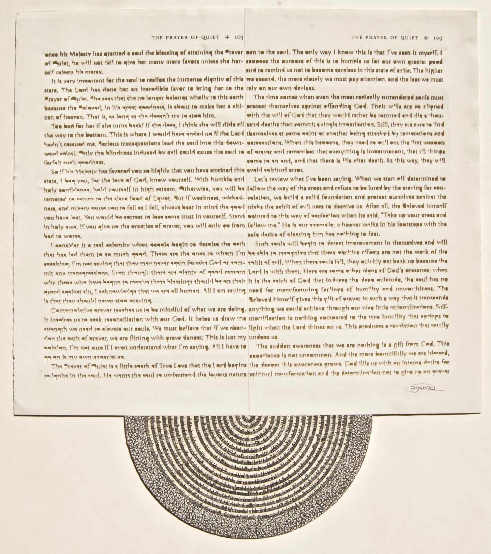 Youdhisthir Maharjan, Reclaimed text cutout collage