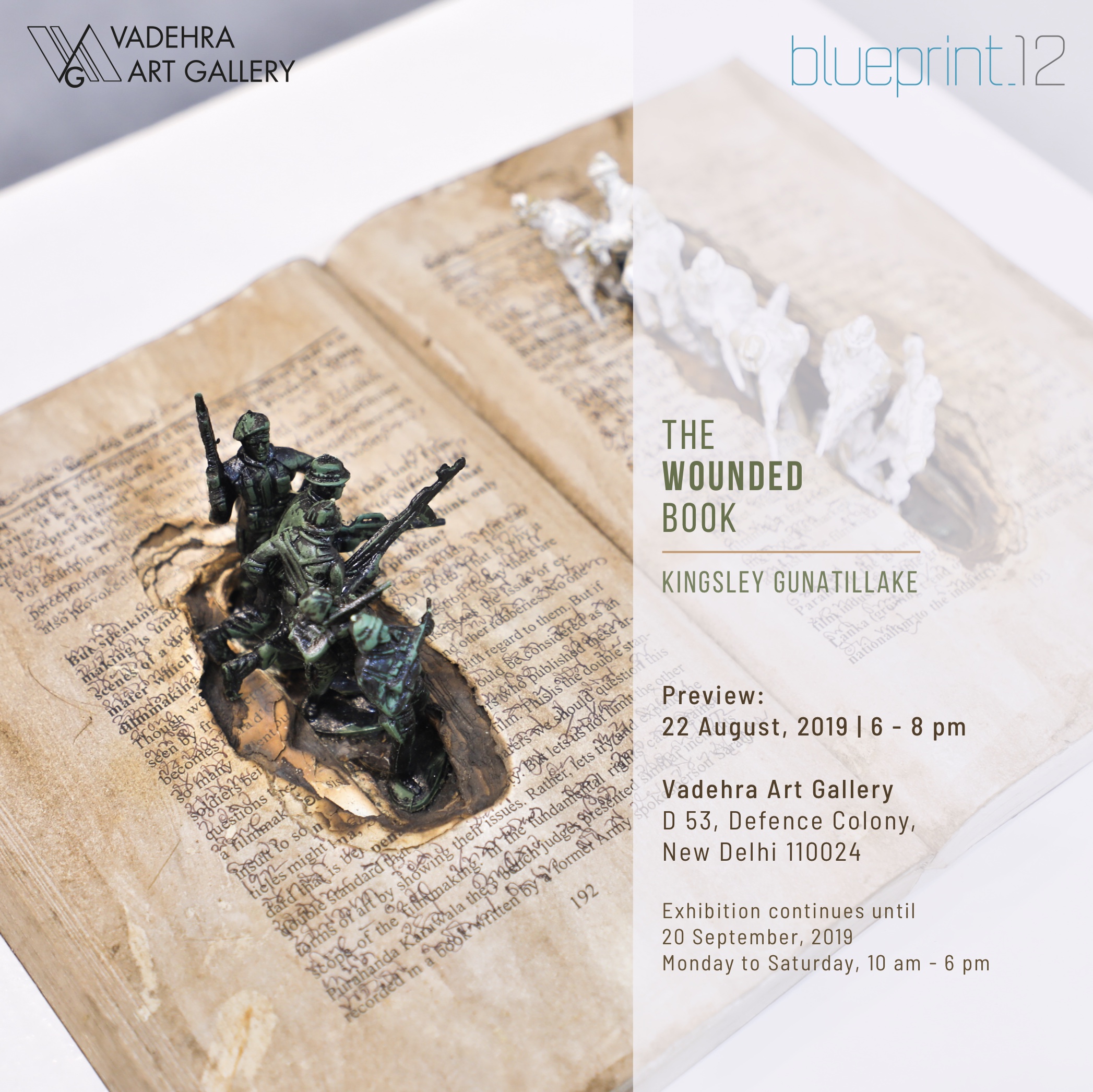 Kingsley Gunatillake, Solo Exhibition , Vadehra Art Gallery