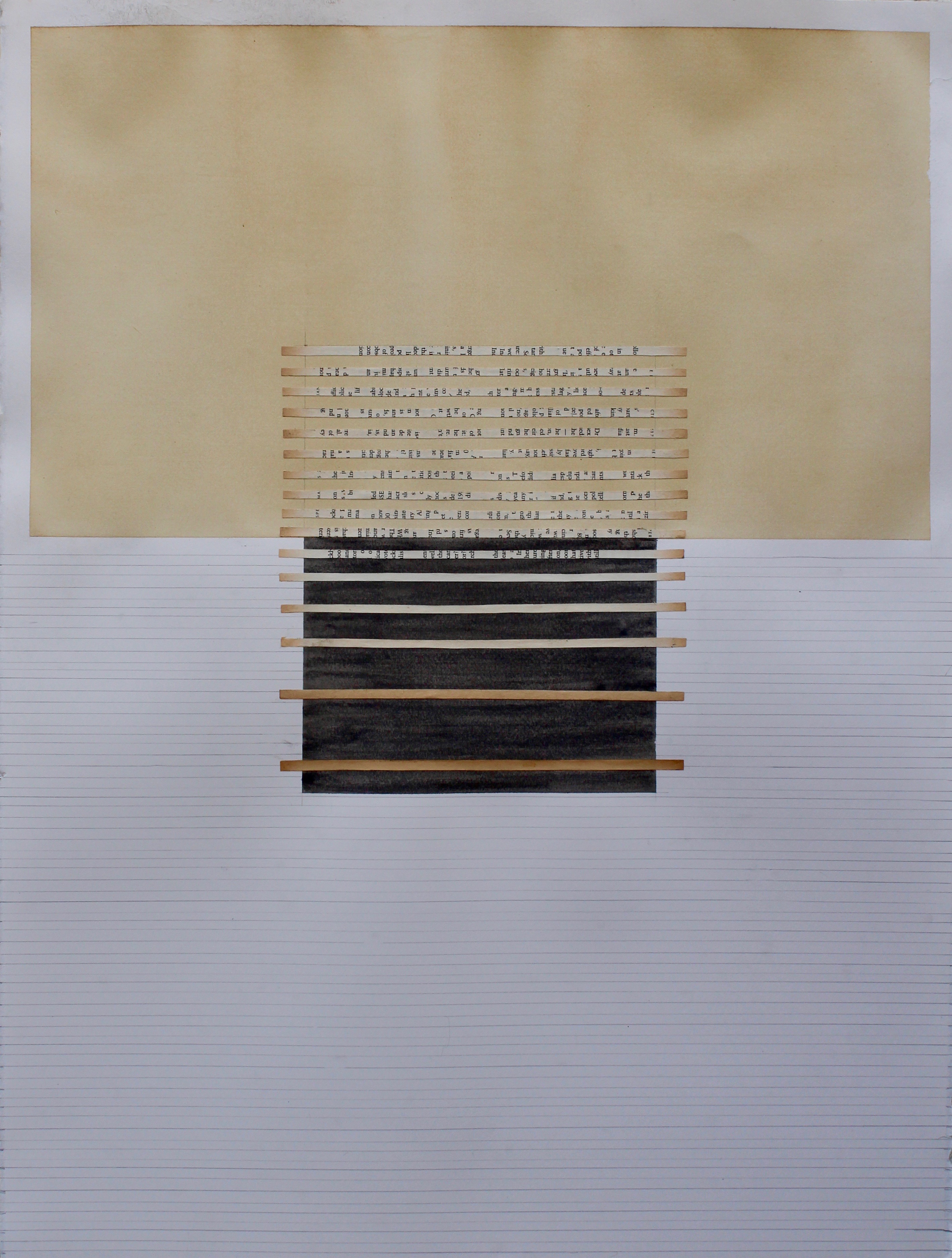 Meghana Gavireddygari, Ink, graphite, tea and paper