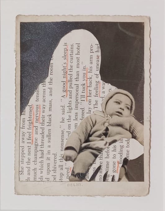 Bakula Nayak, contempoary artist, photo  collage