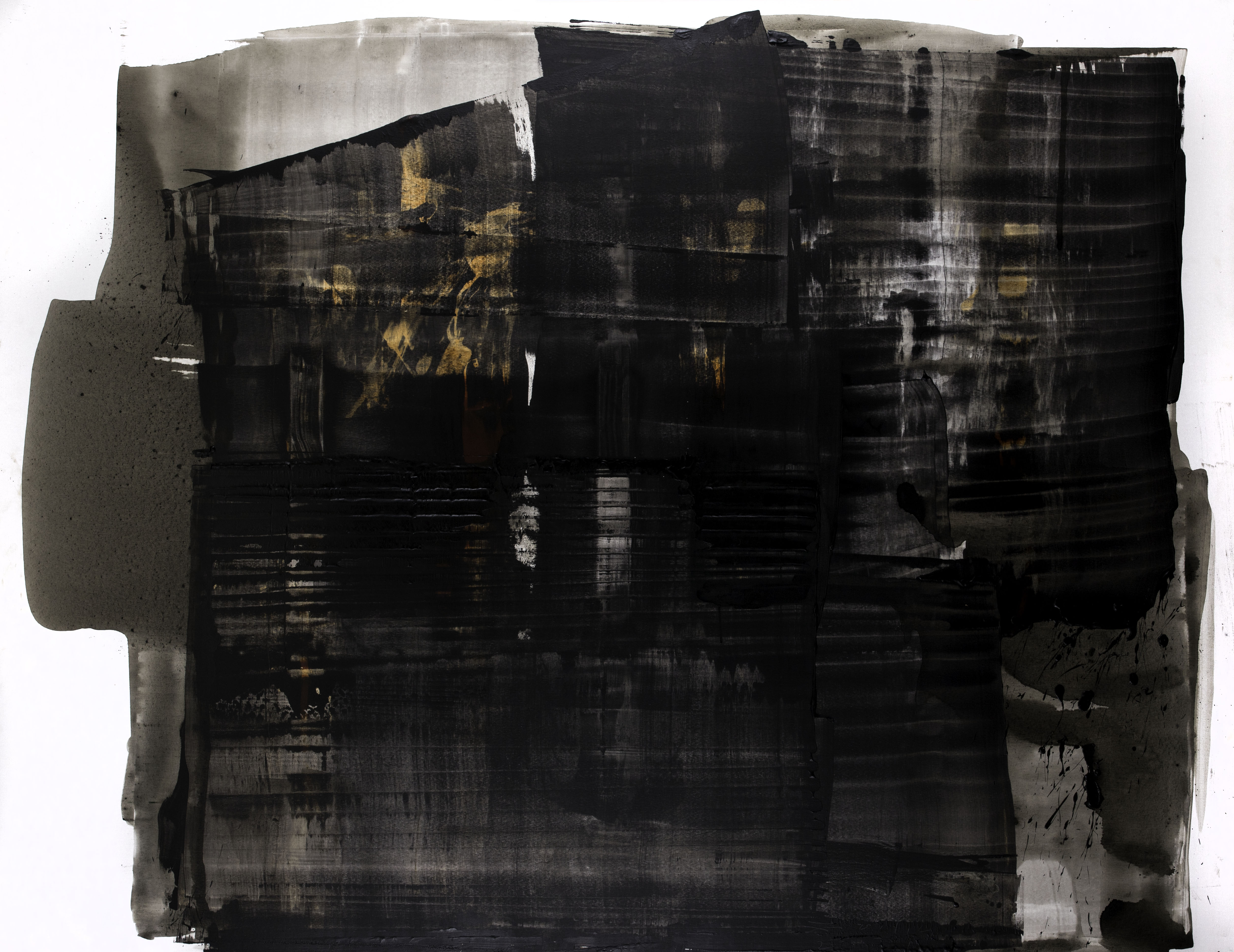 Kingsley Gunatillake abstract canvas, Sri Lanka Contemporary
