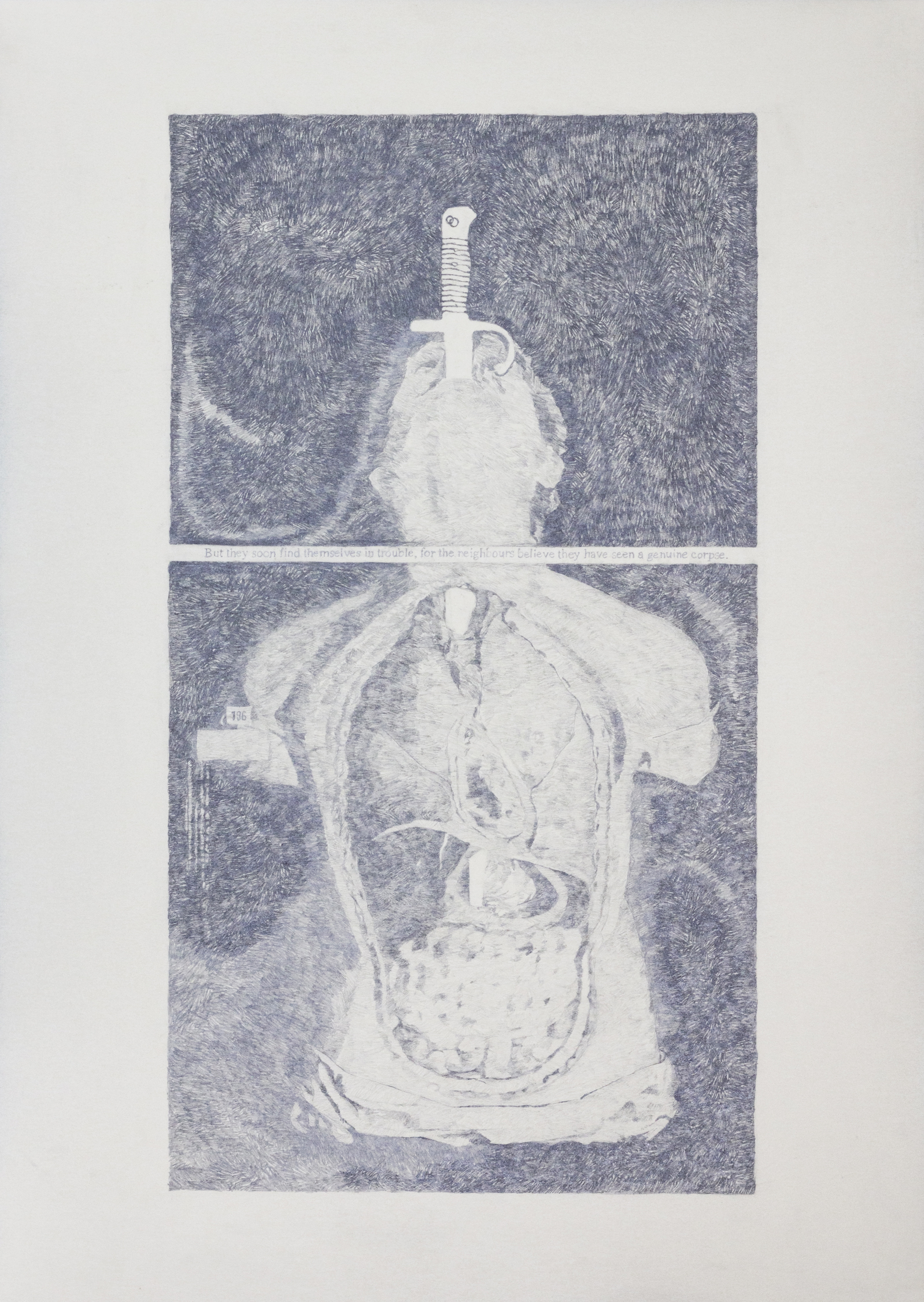 Sarasija subramanian, reliable copy, drawing on paper