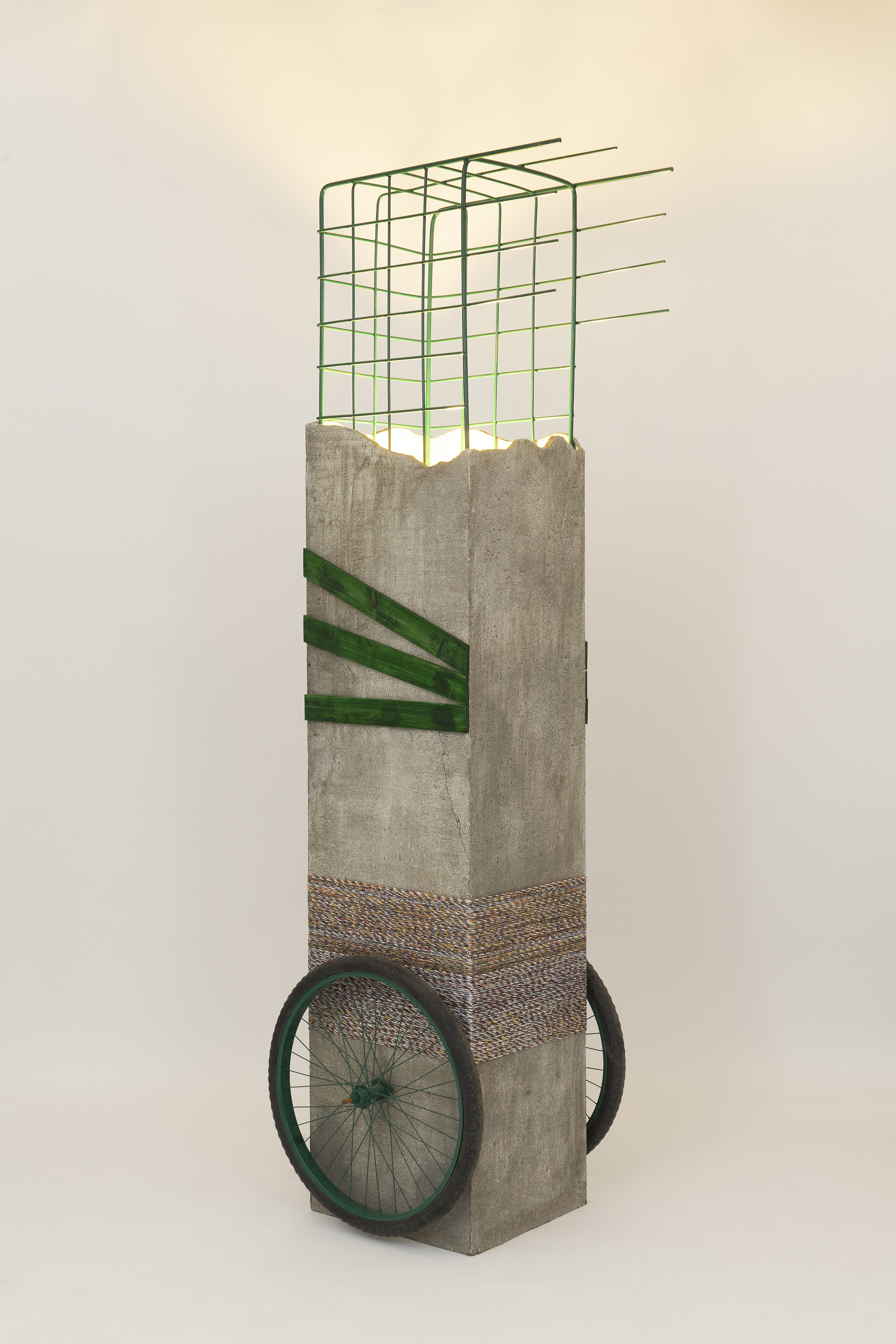 Lochan Upadhyay, installation, FICCA grant artist