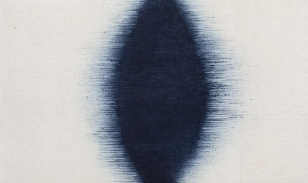 kaimurai , Indigo, khadi artwork, contemporary