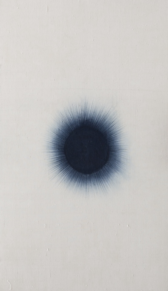 kaimurai , Indigo, khadi artwork, contemporary