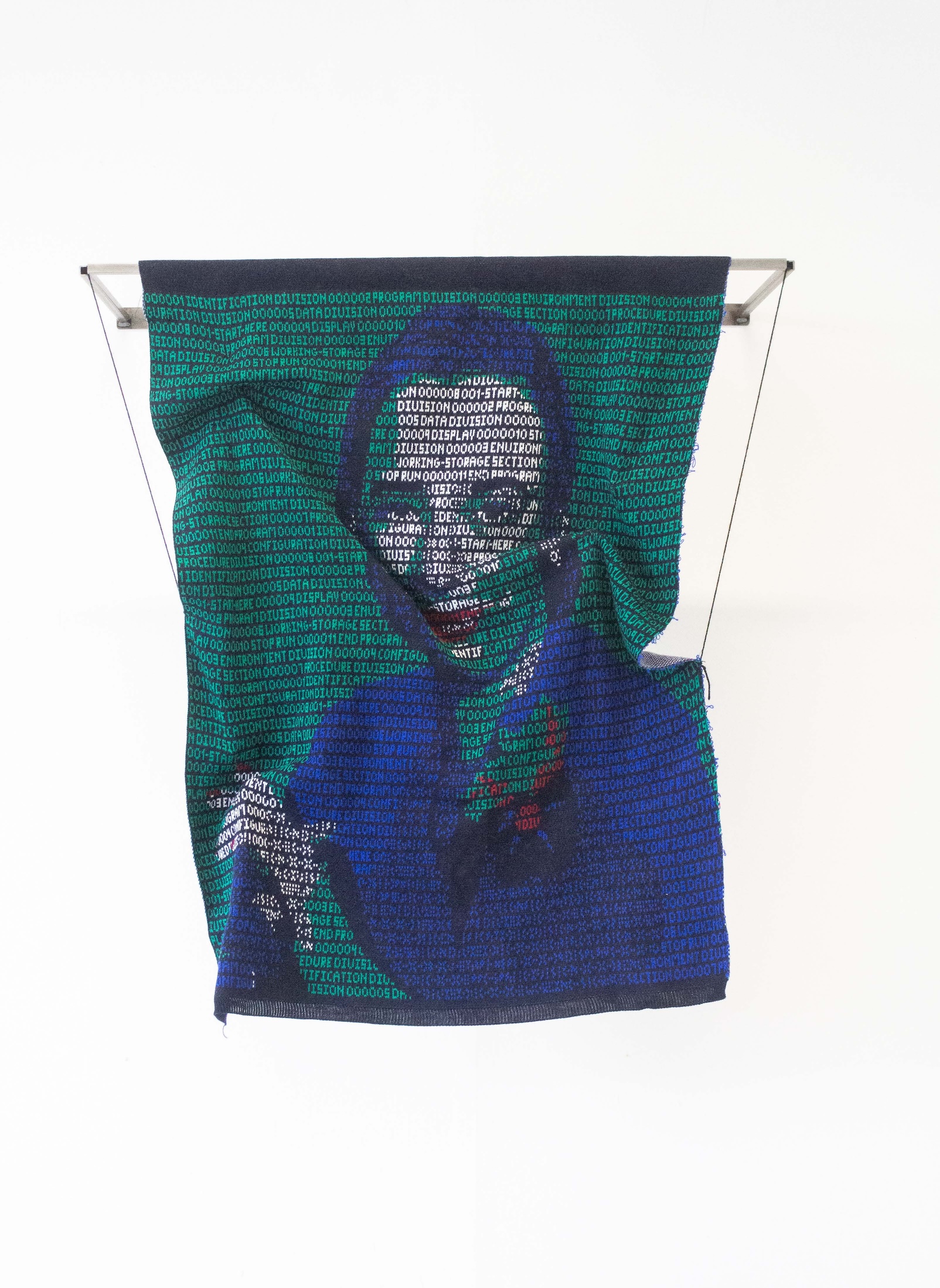 Tanvi Ranjan, textile artist, computer glitch